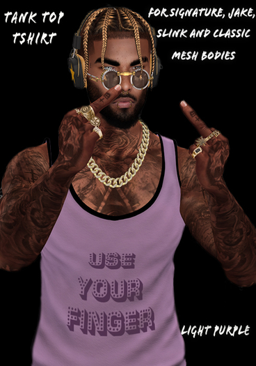 Light Purple tank tshirt