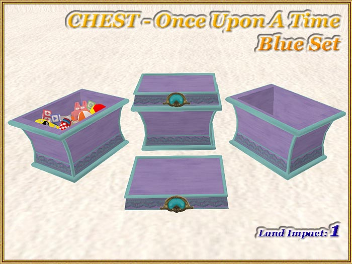 CHEST - Once Upon A Time - Blue Set (1 LI) (Full perm)