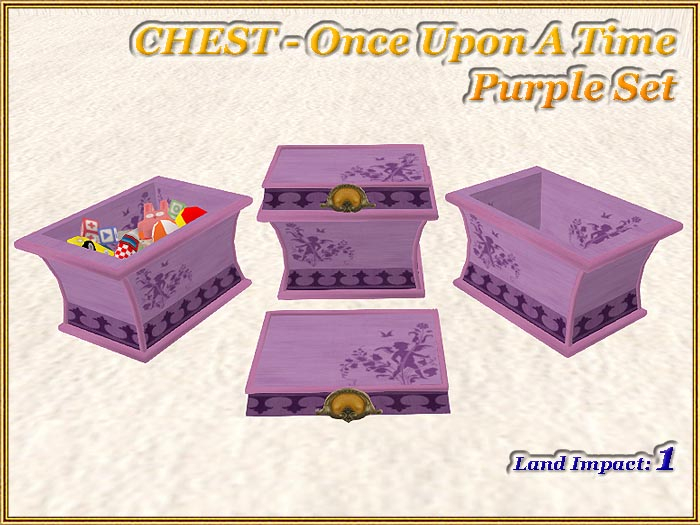 CHEST - Once Upon A Time - Purple Set (1 LI) (Full perm)