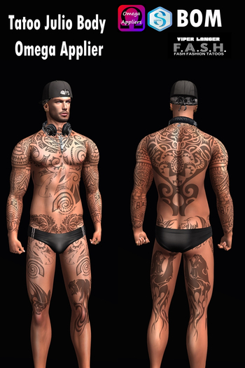 F.A.S.H VIPER Tatoo Julio Body Omega Applier BOM