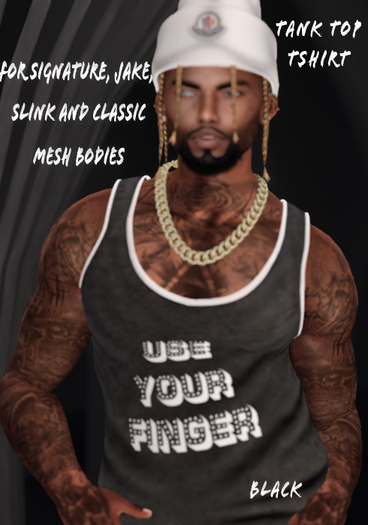 Black Tank thirt