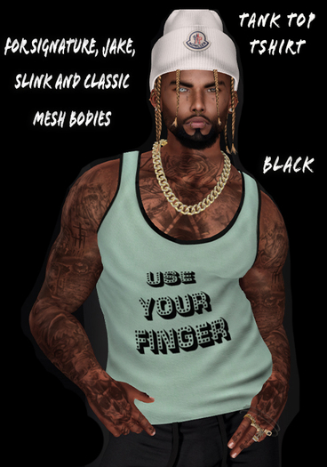 Light Blue Tank Tshirt