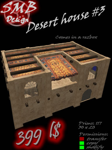 SMB Desert House #3 Boxed