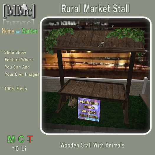 [MMc] Rural Market Stall