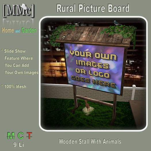 [MMc] Rural Picture Slideshow Board