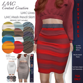 LMC TGA - Pencil Dress - Lines