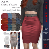 LMC TGA - Pencil Dress - Satin I -