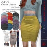LMC TGA - Pencil Dress - Suede
