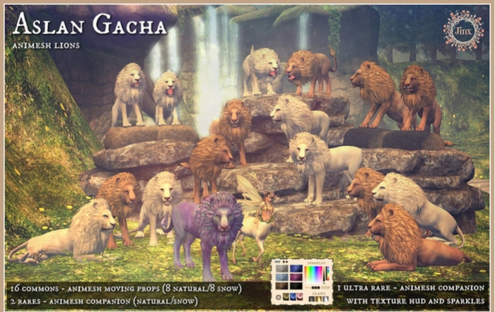 Jinx : Aslan Gacha - Companion Natural RARE - REZZ to Unpack