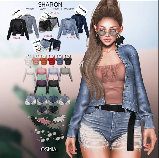 OSMIA - Sharon.Top - L - Clay