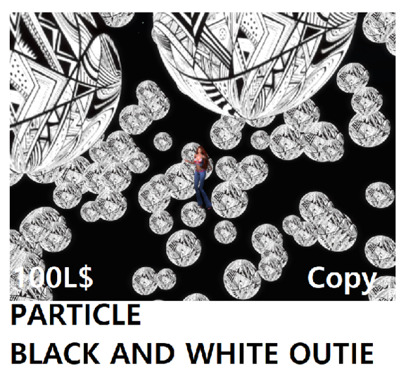 PARTICLE BLACK AND WHITE OUTIE