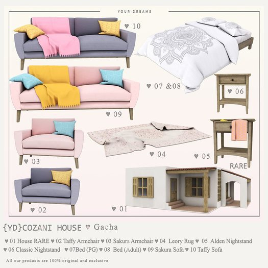 {YD}Cozani House - House RARE A