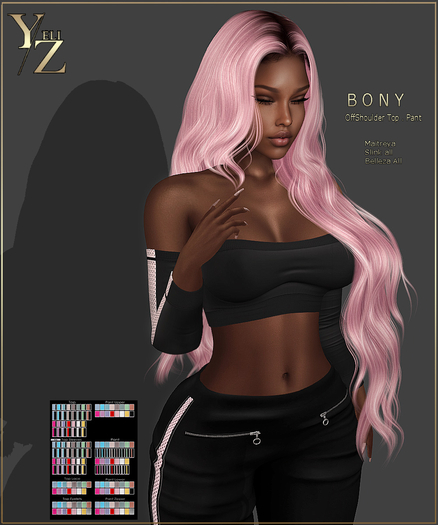 >> UnPack HUD << YELIZ MESH "BONY" - DEMO