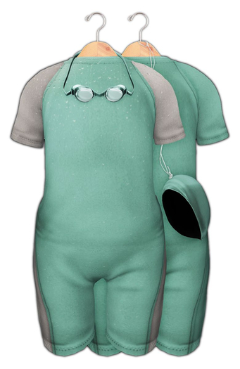 Ditto: Indira Swimwear : Bebe T/Y : Teal