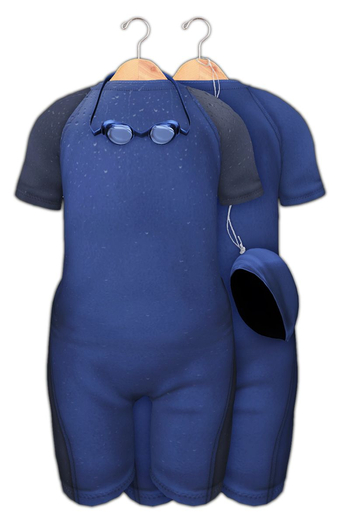 Ditto: Indira Swimwear : Bebe T/Y : Navy