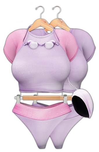 Ditto: Indira Swimwear : Adult : Purple