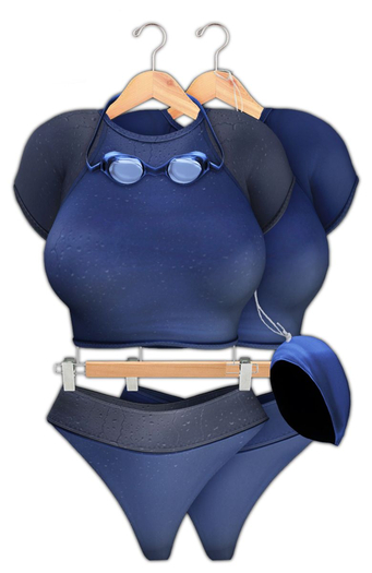 Ditto: Indira Swimwear : Adult : Navy