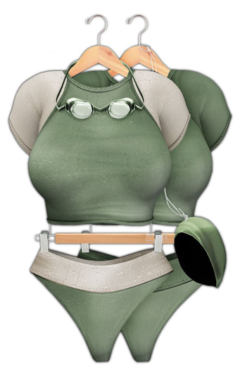 Ditto: Indira Swimwear : Adult : Moss