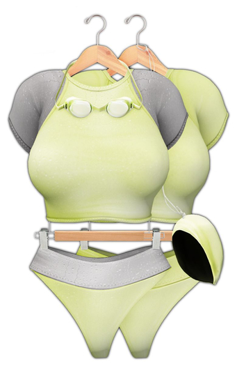 Ditto: Indira Swimwear : Adult : Lime