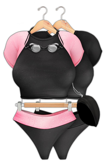 Ditto: Indira Swimwear : Adult : Black