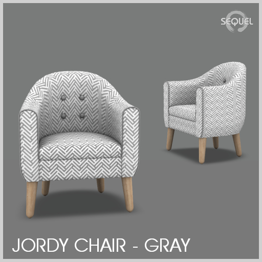 Sequel - Jordy Chair - Gray (Add)