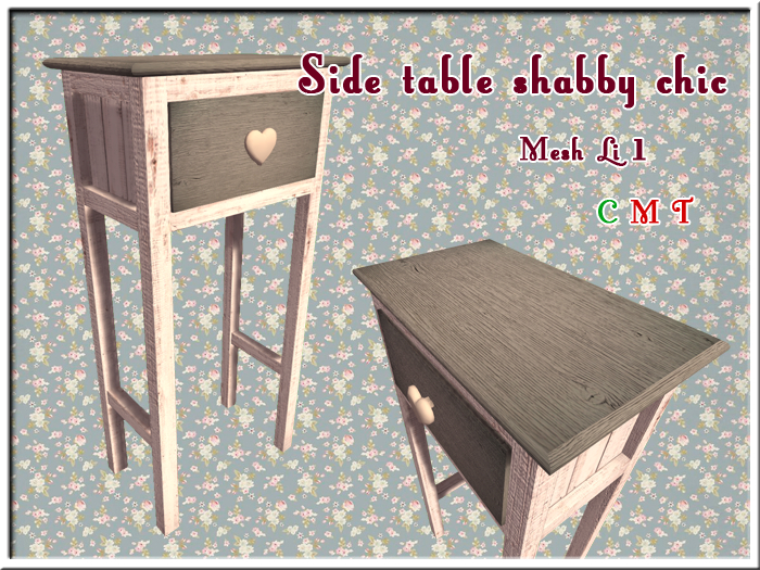 Side table shabby chic