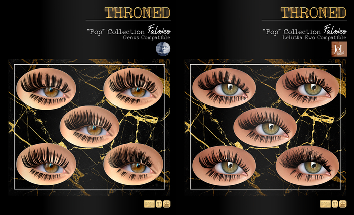 [THRONED] Pop Falsies Collection // FATPACK (Add Me)