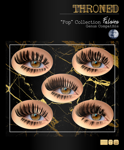 [THRONED] Pop Falsies Collection // GENUS (Add Me)