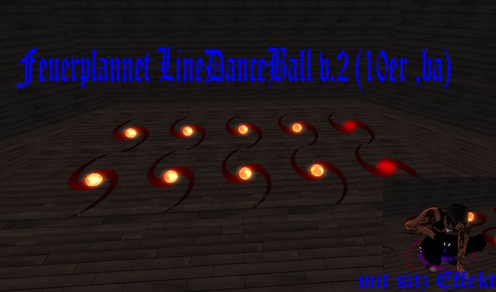 Fireplannet LineDanceBall v.2 (10er, ba)