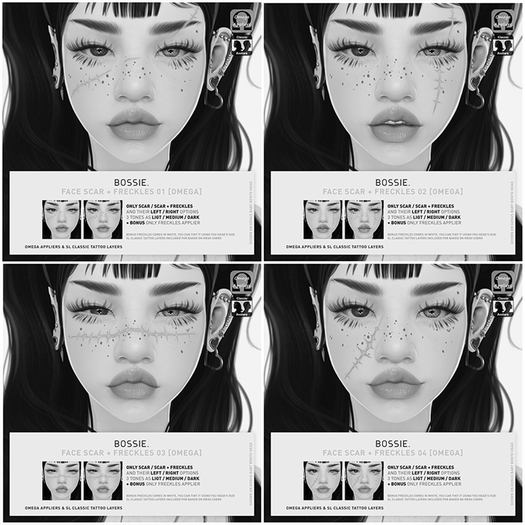 Bossie. face scar + freckles [omega][DEMO]