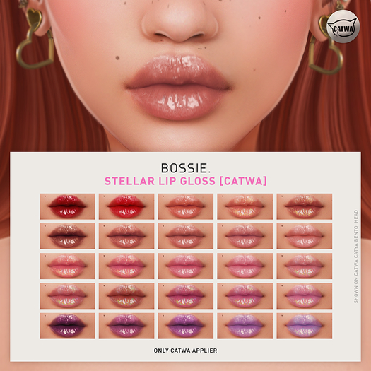 Bossie. stellar lip gloss [catwa] (wear me)