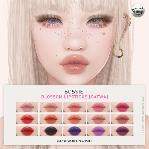 Bossie. blossom lipsticks [catwa] (wear me)