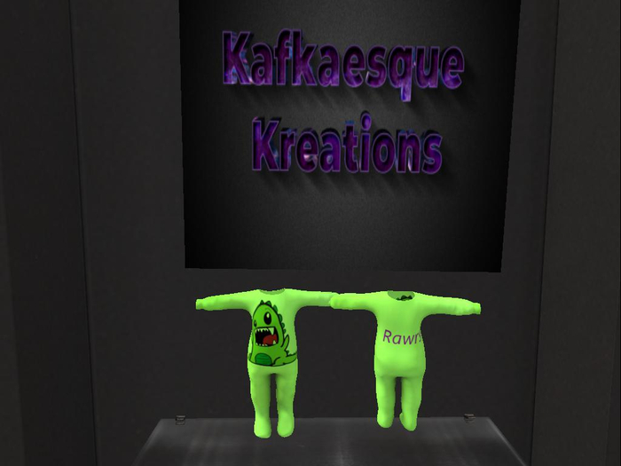 KK-  TD Rawrs Dino onesie