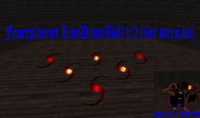 Fireplannet LineDanceBall v.2 (6er stern,ba)