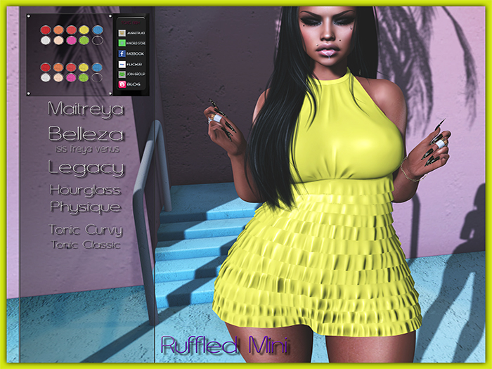 [TOXIC BISH] Ruffled Mini @ HUD