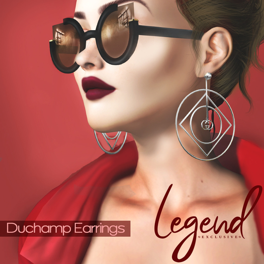 LEGEND- Duchamp Earring Silver