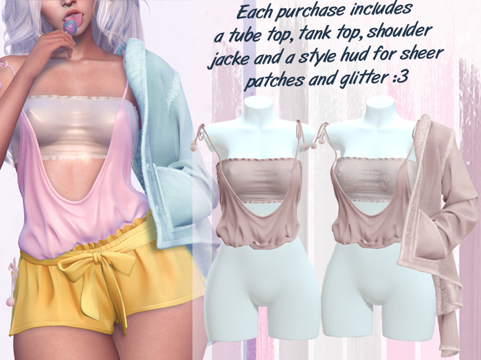 Lunar - Rumi Top & Jacket - Nude (Boxed)