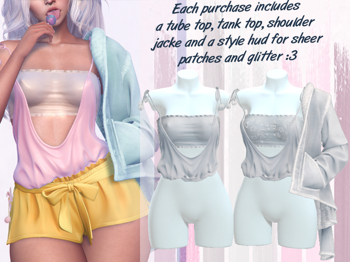 Lunar - Rumi Top & Jacket - Mirage Blue (Boxed)