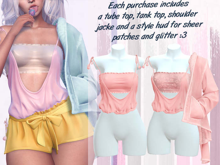 Lunar - Rumi Top & Jacket - Baby Pink