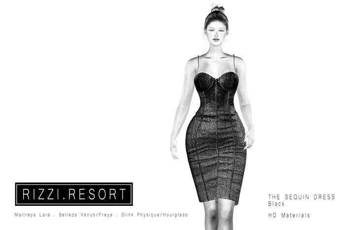 Rizzi Resort - Sequin Dress DEMO (ADD ME)