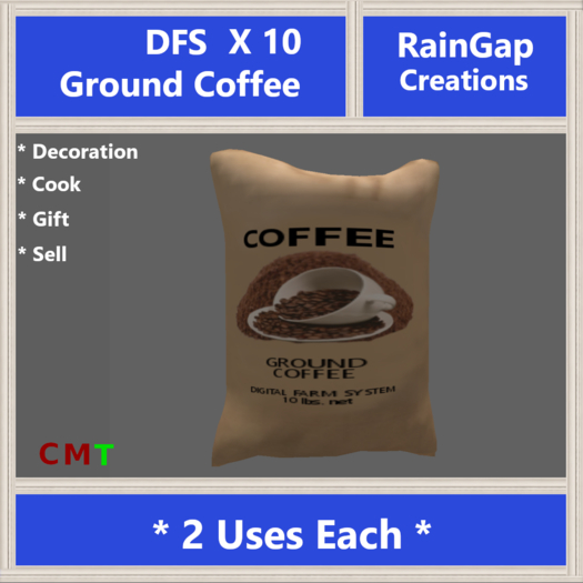 DFS GROUND COFFEE X 10