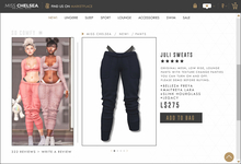 .miss chelsea. Juli Sweats Navy