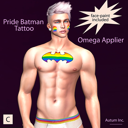 Autum Batman Tattoo [Boxed] (Add me and click)