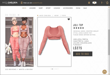 .miss chelsea. Juli Top Coral
