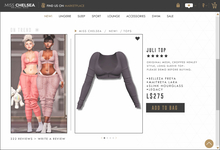 .miss chelsea. Juli Top Dusk