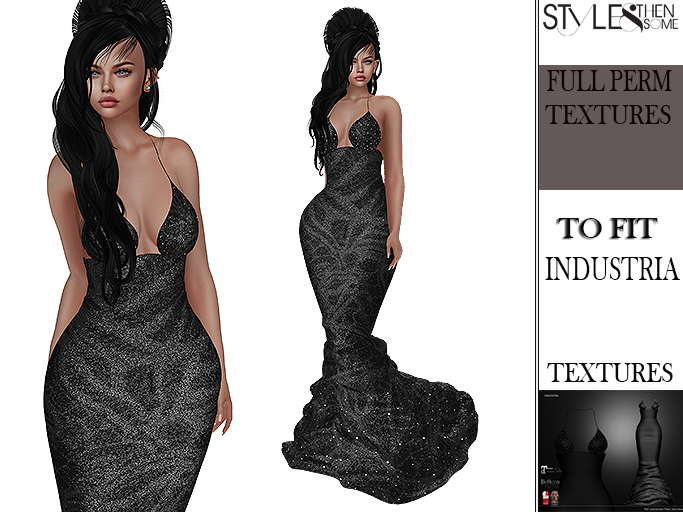 STYLES -Pearl Dust Gown -Texture FULL PERM v2.1