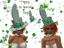 St. Patrick's day Hat&Neck Bandage