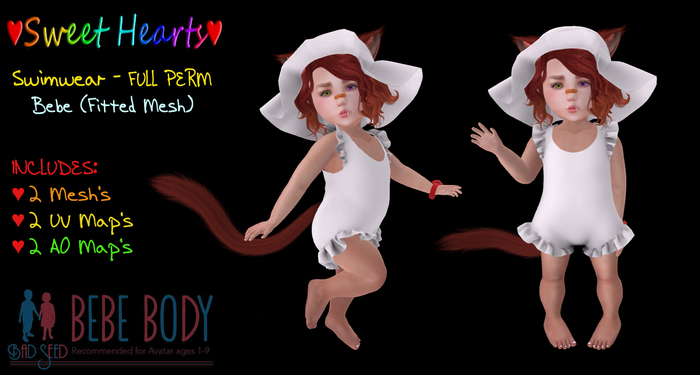 {SH} Swimsuit (Bebe Fitted) FULL PERM