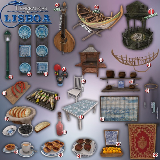 [Kres] Lembranca De Lisboa - Coreto (1) ULTRARARE