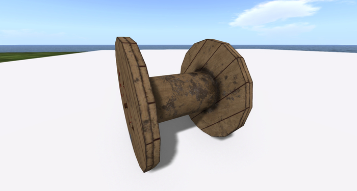 Old cable wheel Mesh